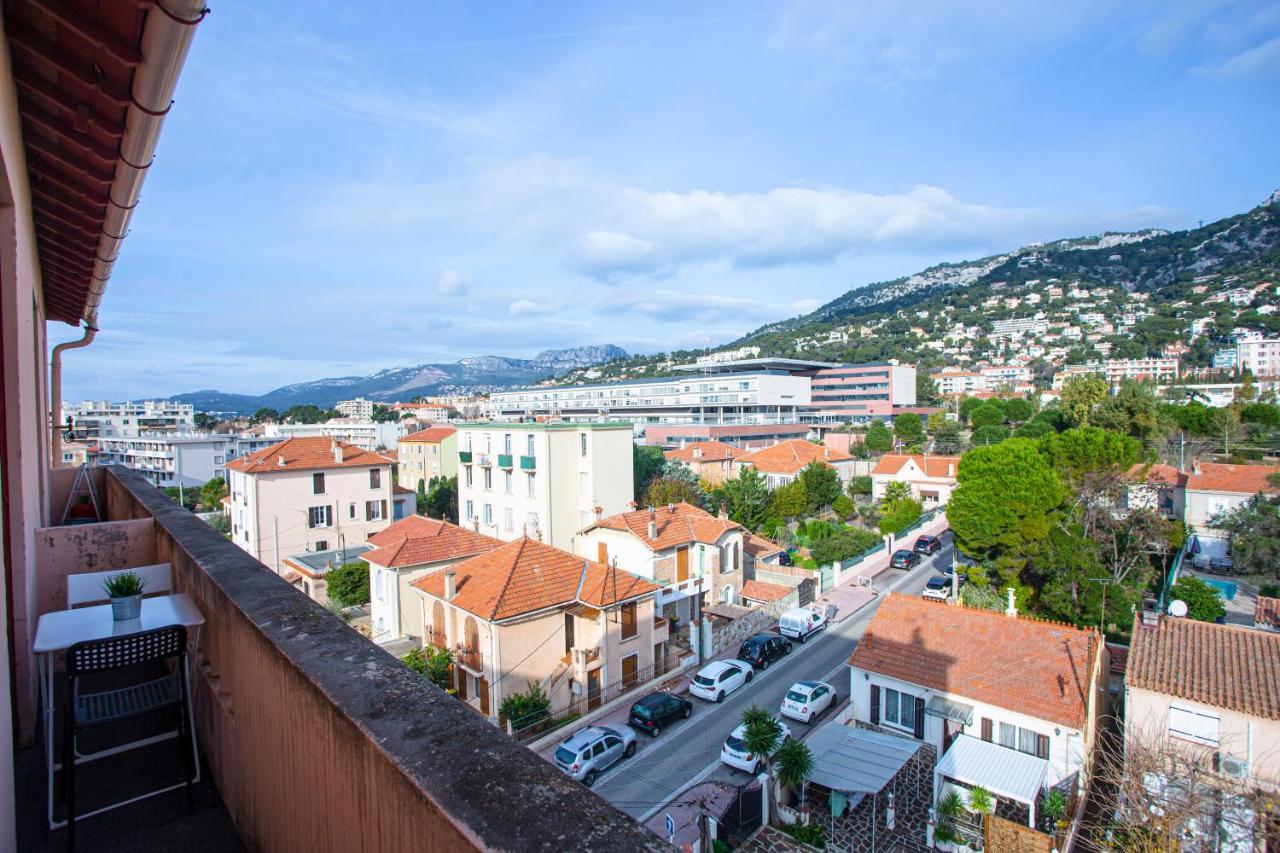Ferienwohnung #4 Toulon Centre, Balcon, Vue Sur Corniche, Lumineux, Au Calme, Stationnement Facile & Gratuit Exterior foto